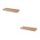 2Pcs Rolling Pin Organizer Rack Wood Cradle for Dough and Pastry 5