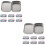 12Pcs Iron Storage Boxes Flip-Type Small Metal Box for Candy and Gifts 7