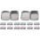12Pcs Iron Storage Boxes Flip-Type Small Metal Box for Candy and Gifts 3