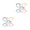 10Pcs Clinical Y-Shaped Stethoscope Tubes Flexible Rubber Replacement 5