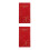2Pcs Red Pocket-Sized Daily Weekly Planner PU Notebook for Office Use 4