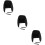 3Pcs Black Hard Hat Liner Insert Warm Winter Hat Accessories for Men 7
