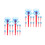24Pcs Plastic Replacement Suction Cup Arrows for Spider Web Launcher 8