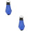 2Pcs Compact Throw Bag with Stainless Steel Ring Durable Climbing Gear 7