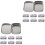 12Pcs Iron Storage Boxes Flip-Type Small Metal Box for Candy and Gifts 4