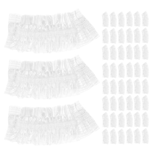 400Pcs Disposable Clear Ear Covers Waterproof Ear Protectors for Bath 2