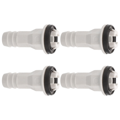 20Pcs ABS Air Conditioner Drain Hose Adapter Leakproof Multi Color 1