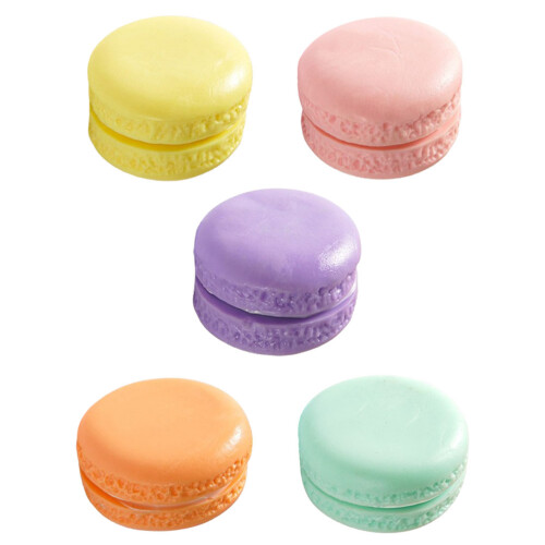 20Pcs Assorted Color Artificial Macaron Display PVC Fake Dessert Props 2