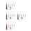4Sets Multi Metal Embroidery Needles Large Eye Hand Sewing Kit Durable 9