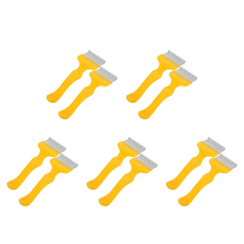 10Pcs Handheld Honey Collection Tool Metal for Beekeeping 2