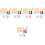 5Sets DIY Embroidery Kit Punch Needle Coaster Material Assorted Color 4