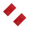 2Pcs Red Pocket-Sized Daily Weekly Planner PU Notebook for Office Use 7