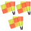 6Pcs Durable Soccer Referee Flags for Outdoor Sport Use 5