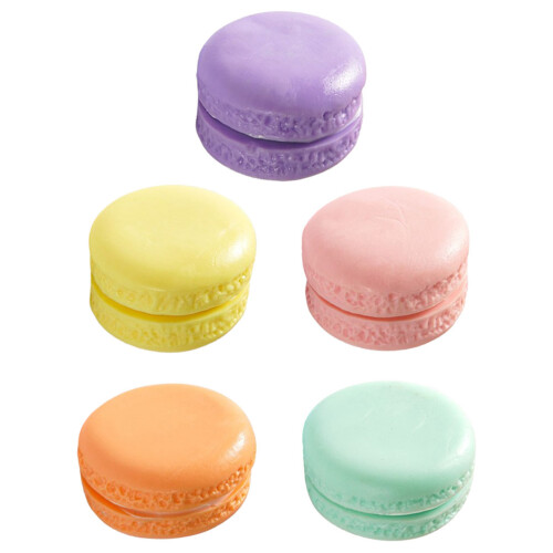 20Pcs Assorted Color Artificial Macaron Display PVC Fake Dessert Props 1