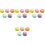 20Pcs Assorted Color Artificial Macaron Display PVC Fake Dessert Props 9