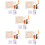 5Sets DIY Embroidery Kit Punch Needle Coaster Material Assorted Color 7