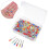 100Pcs Multi-Color Brushes Iron Nylon Soft Bristles 9