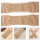 2Pairs Beige Elbow Compression Sleeves for Men Elastic Arm Support 11