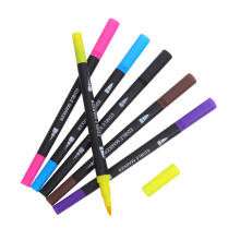 24Pcs Edible Marker Pens for Cake Decorating Dual Tip Assorted Colors