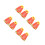 4Pièces Nuque Orange Pour Casque Protection Chantier Respirant 4