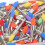 100Pcs Multi-Color Brushes Iron Nylon Soft Bristles 7