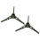 8Pcs Easy-Install Green Plastic Tree Stand Stable Xmas Tree Bracket 2