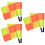 6Pcs Durable Soccer Referee Flags for Outdoor Sport Use 9