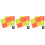 6Pcs Durable Soccer Referee Flags for Outdoor Sport Use 6