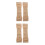2Pairs Beige Elbow Compression Sleeves for Men Elastic Arm Support 9