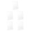 10Pcs Acrylic Transparent L-Shaped Display Stands for Menu and Ads 4