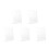10Pcs Acrylic Transparent L-Shaped Display Stands for Menu and Ads 6