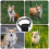 Comfortabel Polyester Hondenmuil Anti-Blaffen Small Dog Muzzle 7