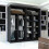 MN Furniture Double Door Sliding Mirror Wardrobe Black 200cm 2