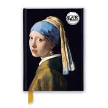 Johannes Vermeer Girl with a Pearl Earring Foiled Blank Journal Other