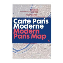 Modern Paris Map by Robin Wilson Other Book