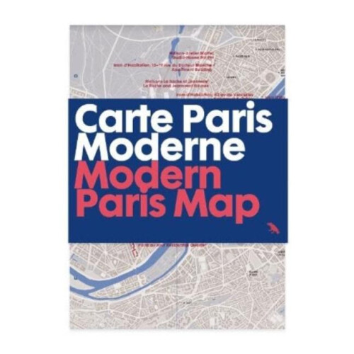 Modern Paris Map by Robin Wilson Other Book