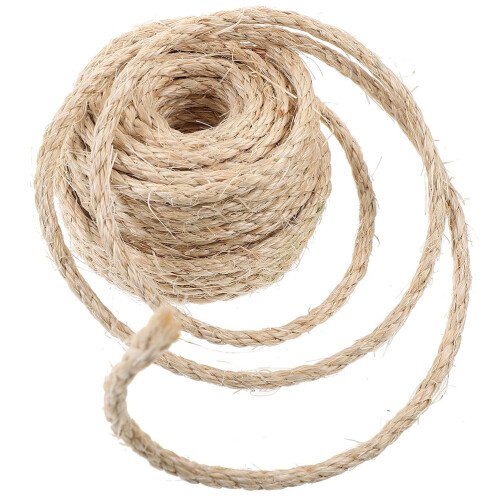 3Rolls Beige Multi-Function Sisal Cat Scratching Rope Durable Material 2