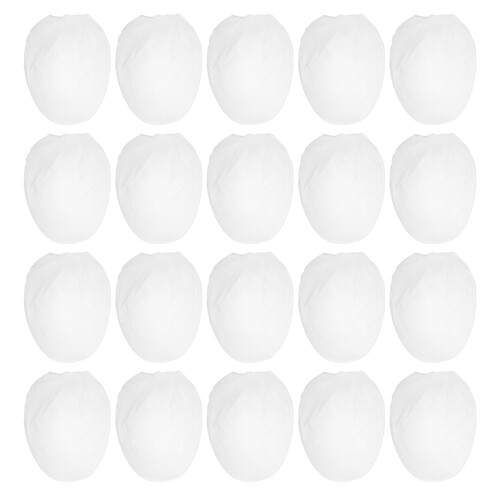 80Pièces Sacs Tamis Peinture Blancs Fine Cordon 2