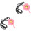 2Ensembles Chauffe-Cire Portable Rose Avec , Décoration Table 5