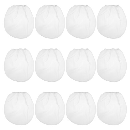 80Pièces Sacs Tamis Peinture Blancs Fine Cordon 1