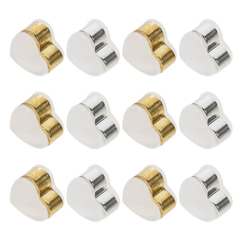 36Pièces Accessoires Boucles D'oreilles Silicone Colorés Pour 2