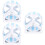 3Pièces Accessoire Hamster Couleurs Avec Base Stable Pour Cage 9