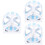 3Pièces Accessoire Hamster Couleurs Avec Base Stable Pour Cage 8