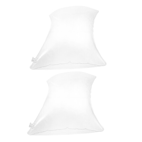 4Pièces Coussin Gonflable Outdoor Transparent PVC Portable