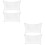 4Pièces Coussin Gonflable Outdoor Transparent PVC Portable 8