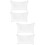 4Pièces Coussin Gonflable Outdoor Transparent PVC Portable 9