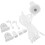 4Sets Home Window Roller Blind Repair Kit ABS Bead Chain Curtain Tools 3