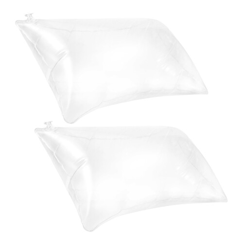 4Pièces Coussin Gonflable Outdoor Transparent PVC Portable 2