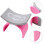 5Pièces Coussin Main Rose Silicone Confort Durable 8