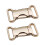 4Pièces Boucles Métal Accessoire Ceinture Sac Élégant Résistant 2